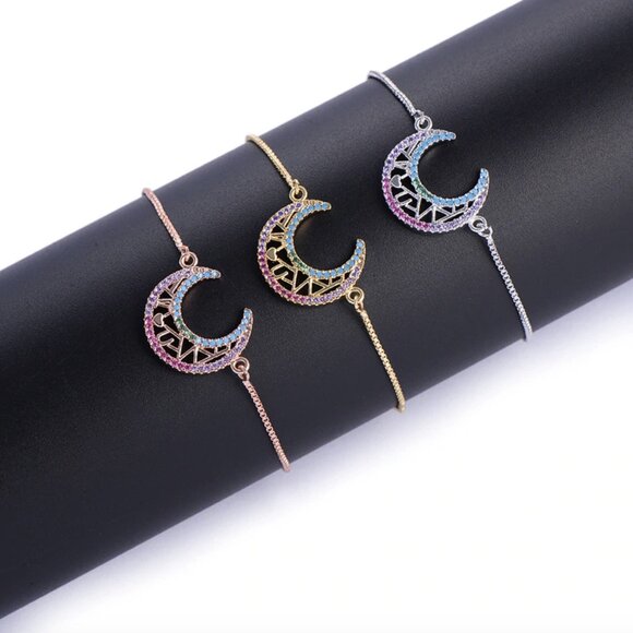 I Love You Thin Silver Bracelet - Picture 5 of 5